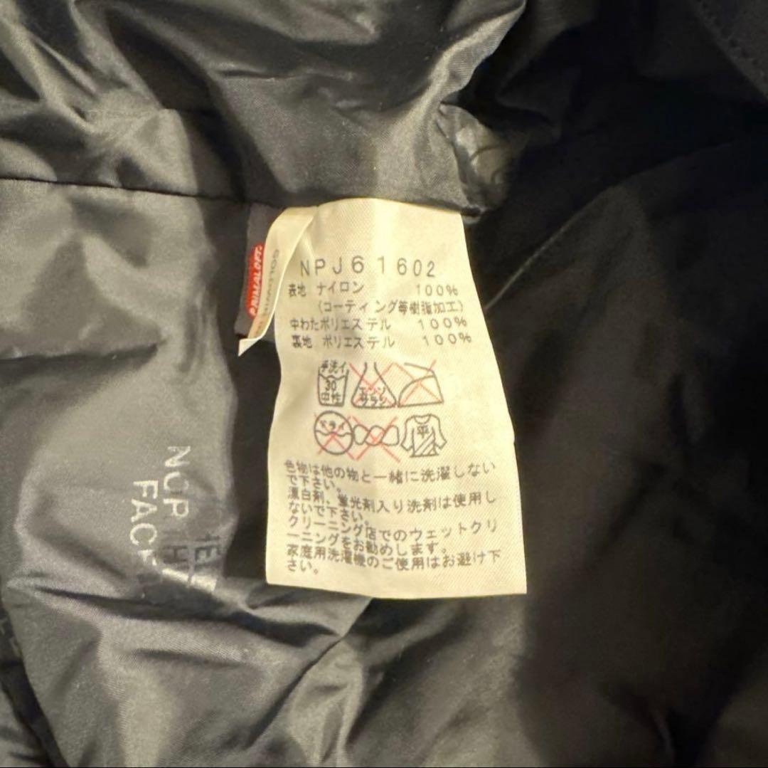 ノースフェイス ブラック スノーボードウェア サイズ140