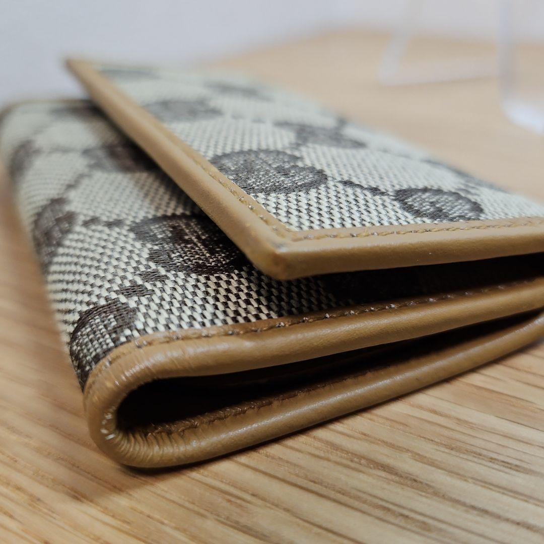 GUCCI グッチ 6連キーケース GGキャンバス ブラウン