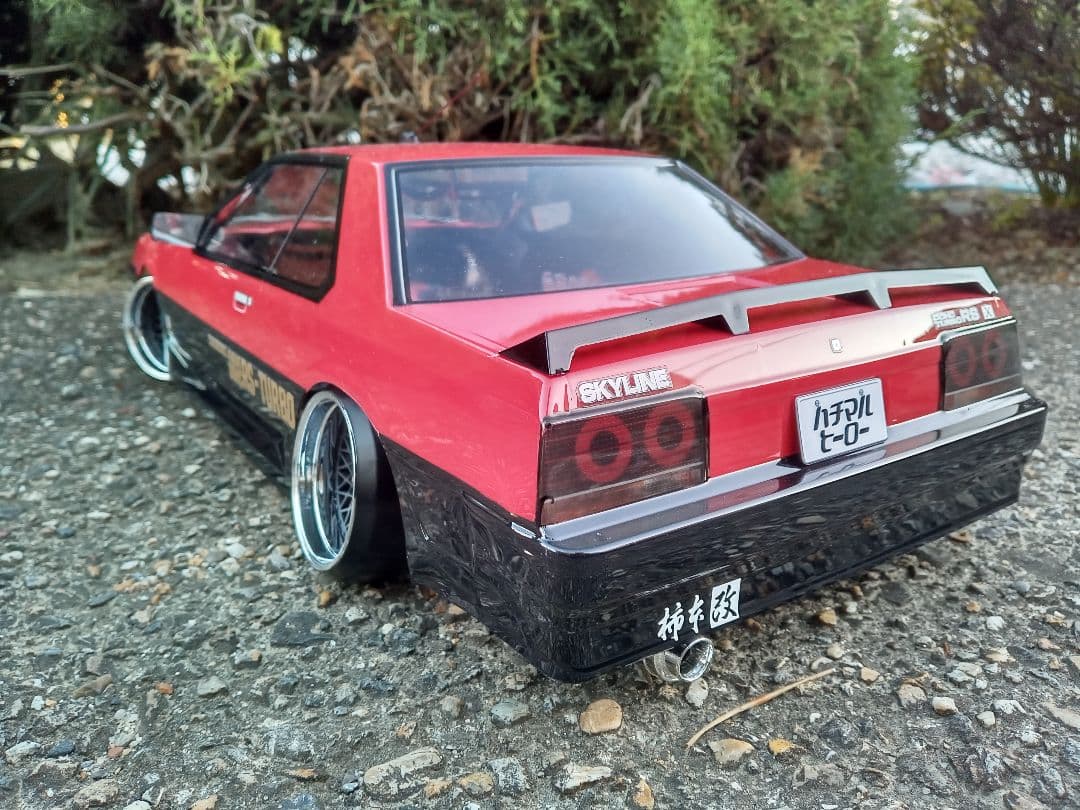 動画有り スカイライン DR30 鉄仮面 フルアクション電飾 2.4Gメカ付き♪