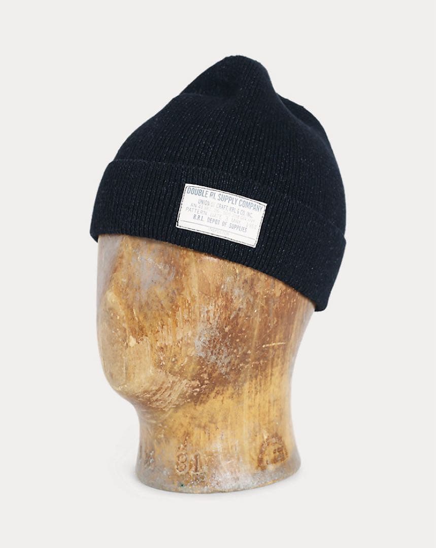 RRL リブニット コットン ウォッチ キャップ 新品未使用 - メルカリ