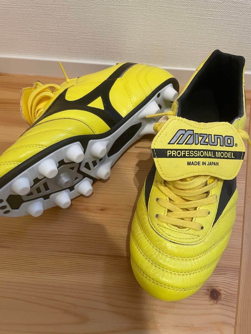 Mizuno モレリア2イエロー スパイクシューズ　26.5cm
