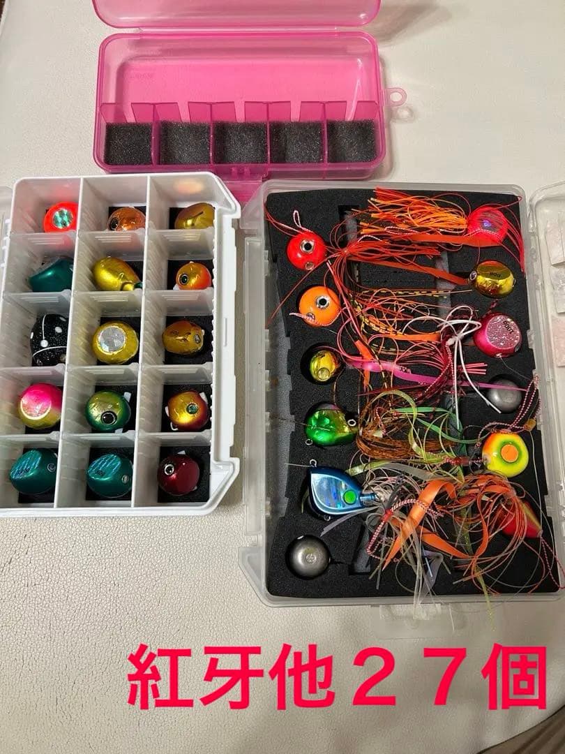 DAIWA 紅牙他　タイラバ２７個セット