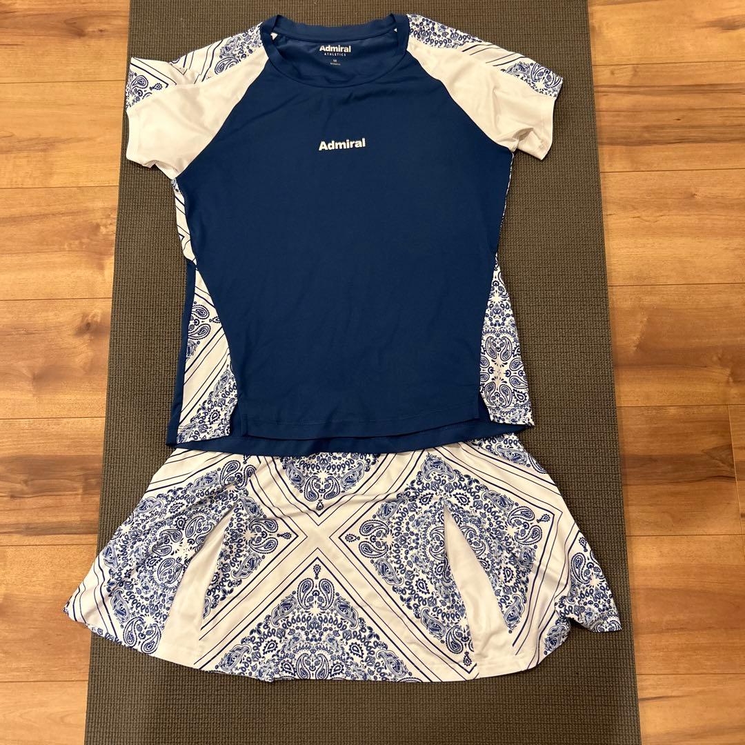 Admiral フラワープリント スカート・トップスセット Admiral フラワー