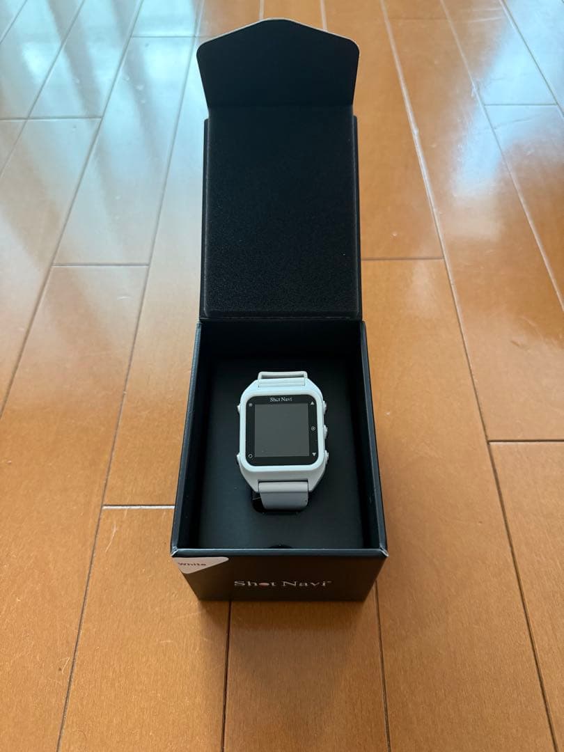 Shot Navi GPSナビウォッチ ホワイト 箱付き