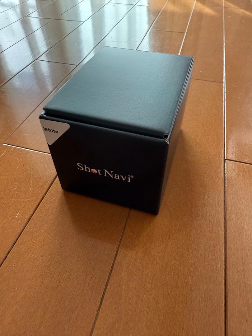 Shot Navi GPSナビウォッチ ホワイト 箱付き