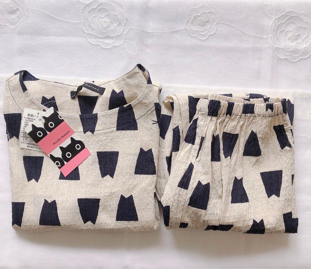 最終セール　ワコール　マタノアツコ　パジャマ ルームウェア ナイトウェア M