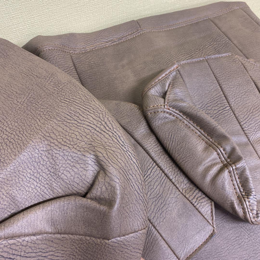 ★新品未使用★ハイエースRevier シートカバー 2列目シート ダークブラウン