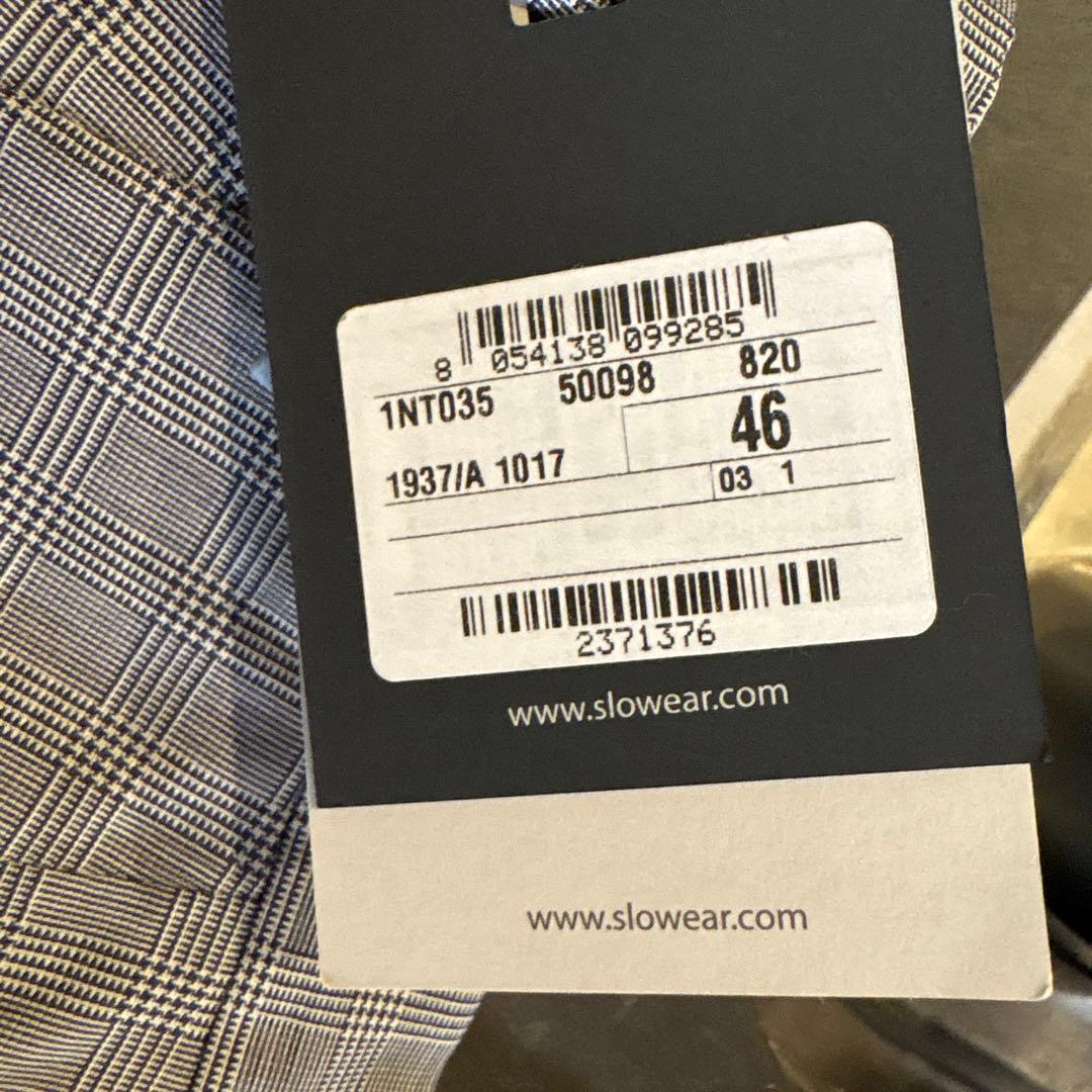 Incotex インコテックス　46 千鳥格子　スラックス