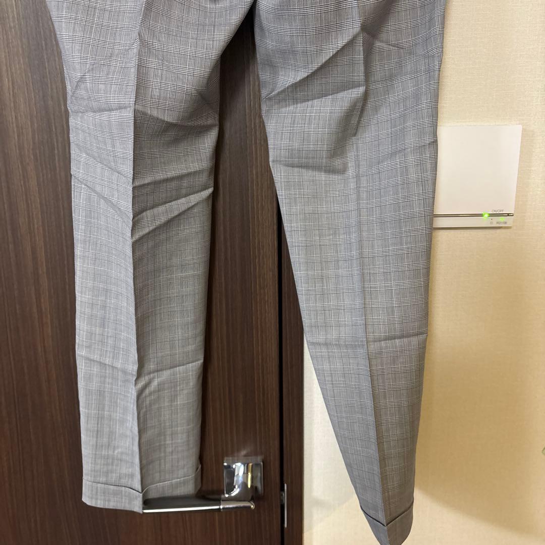 Incotex インコテックス　46 千鳥格子　スラックス