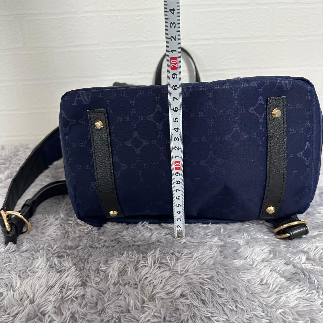 極美品　アタオ　ATAO リュック　バックパック　マッシュルーム　ネイビー　黒