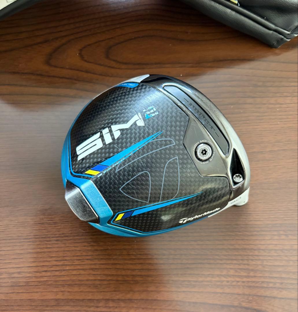 テーラーメイド SIM2 ドライバー　9° ヘッド
