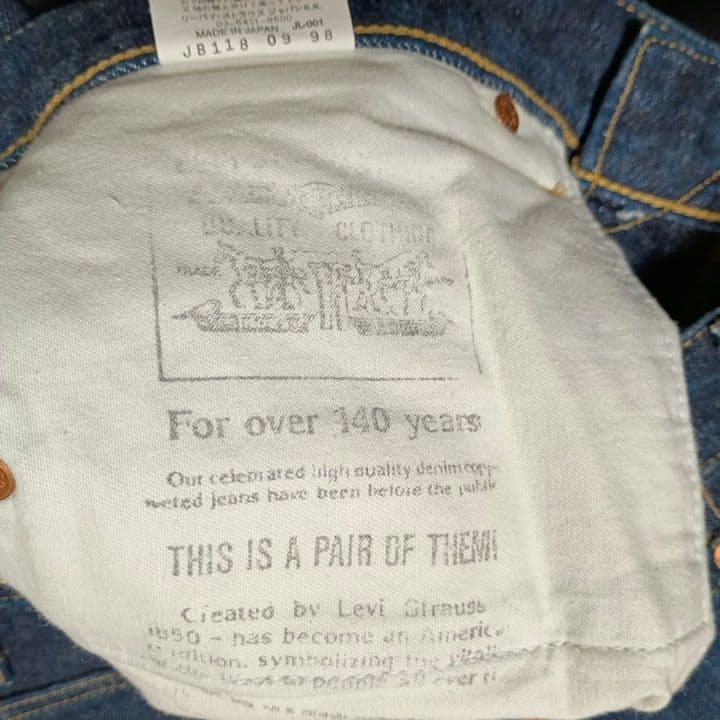 新 デザインファッション - ☆LEVI'S 702-XX W34L36 BIG-E リーバイス
