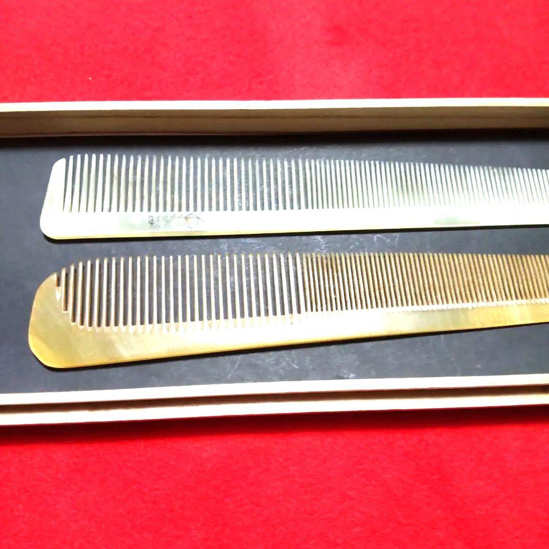 理容美容櫛、水牛、新品未使用