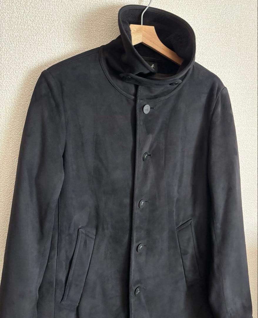 agnes b. HOMME アニエスベー コート　ジャケット ブラック 46