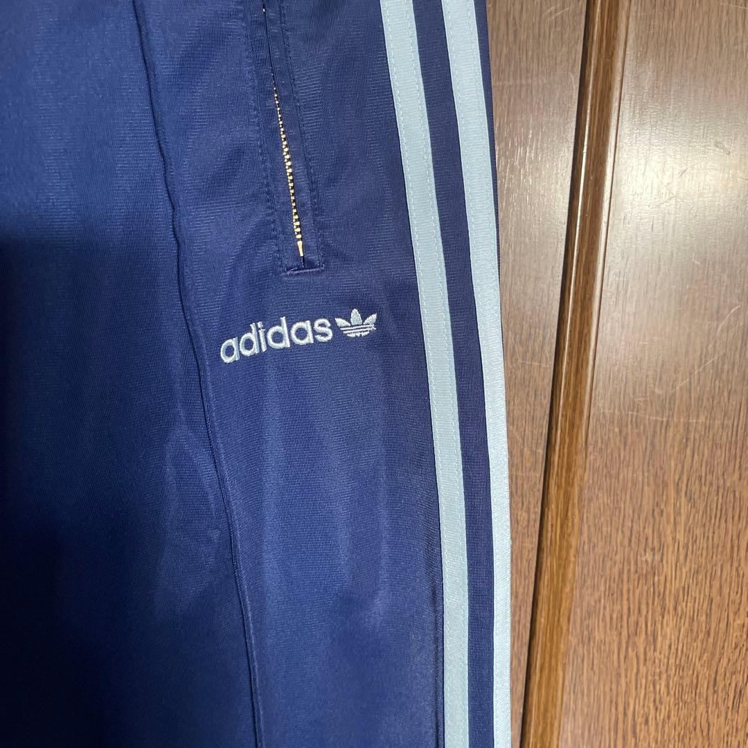 adidas ジャージパンツ ネイビー トレフォイルロゴ ウエスト58㎝