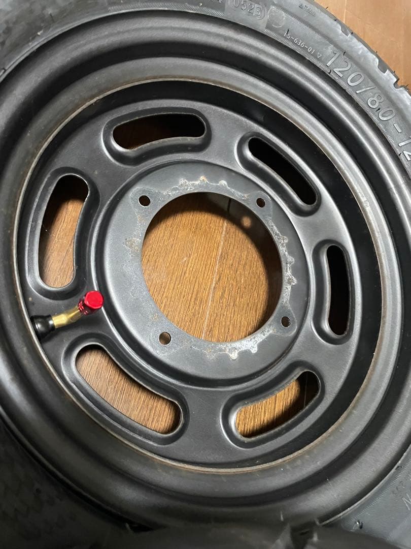 エイプ50 純正ホイール　タイヤ付き　2本セット