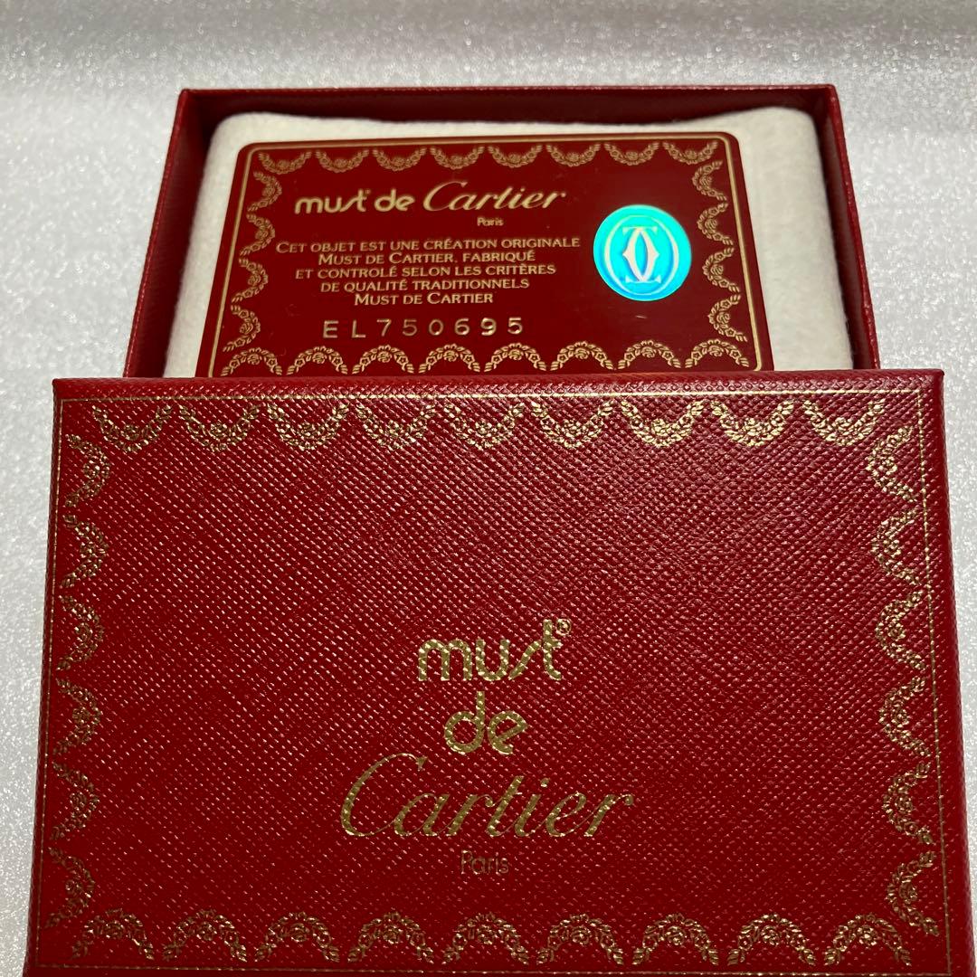 未使用　Cartier カルティエ マストライン キーケース 6連 ボルドー