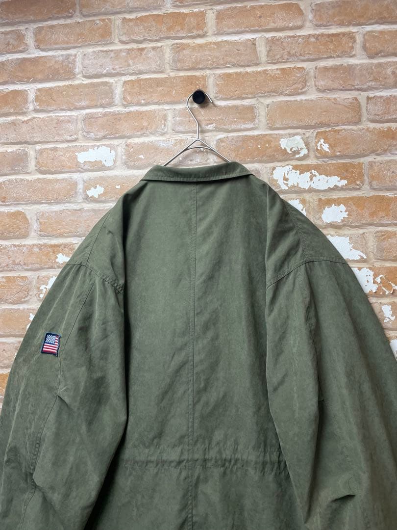 モッズコート　ミリタリー　カーキ　CIAOPANIC チャオパニック　ワッペン