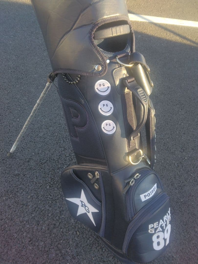 パーリーゲイツ PEARLY GATES キャディバッグ＆ヘッドカバー3点セット
