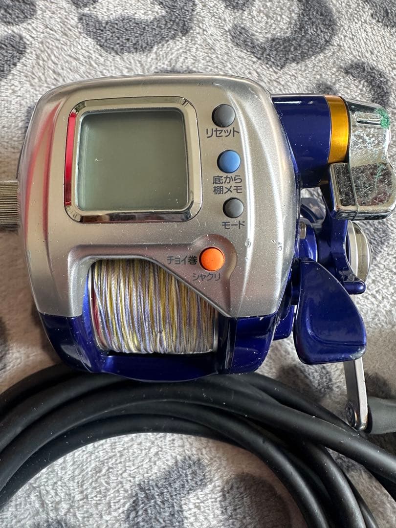 電動リール デジタルディスプレイ付き