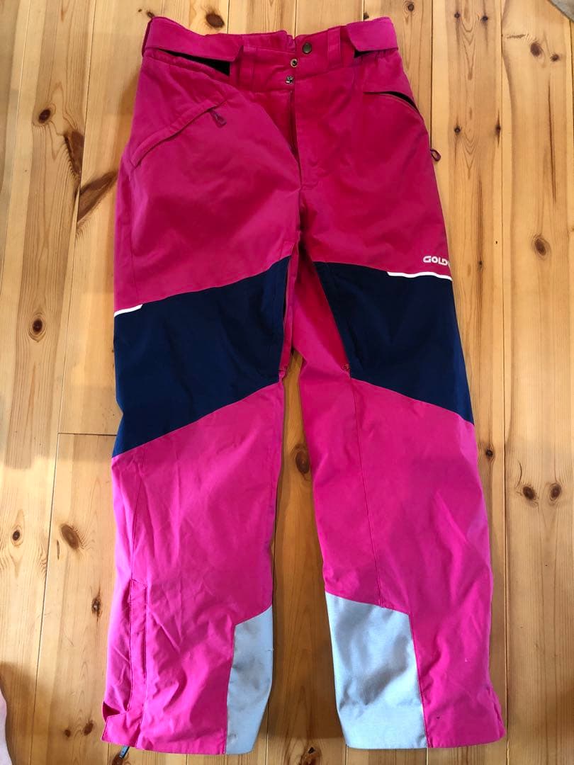【25日で出品終了】ゴールドウィン　スキーウェア　上着(M)パンツ(L)上下