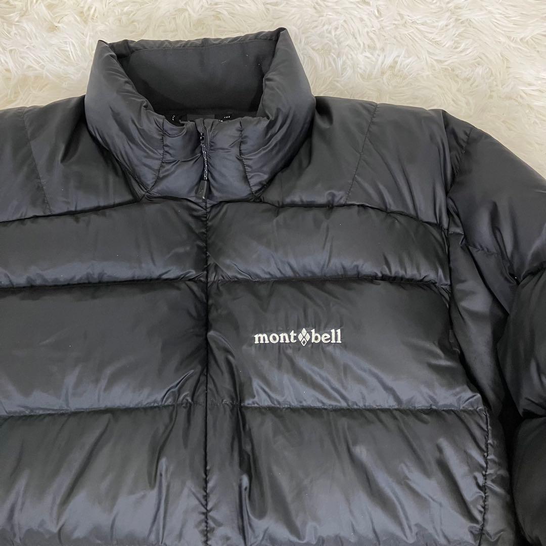 【美品】M モンベル ライトアルパインダウン ブラック EX 800FP