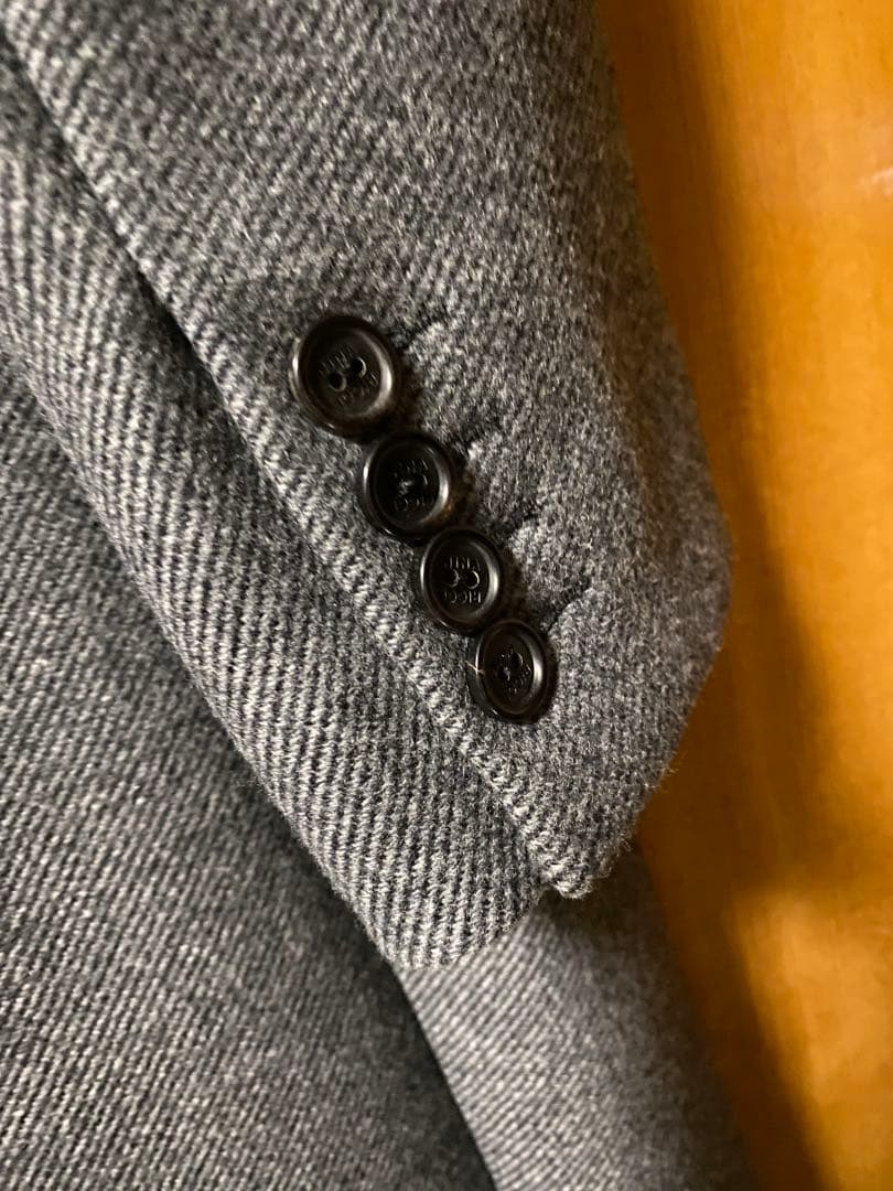 新品✨NINA RICCI チェスターコート ロング丈 ２つボタン グレー 36