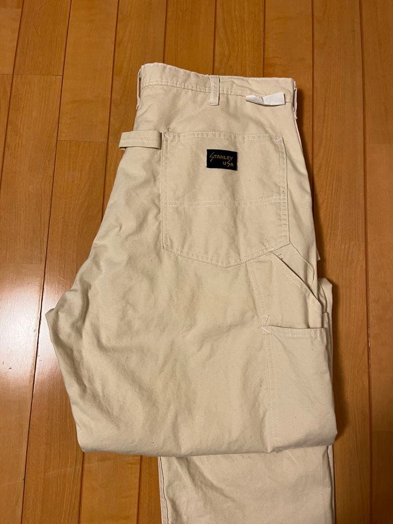 80年代 STANLEY ダブルニー ペインター パンツ アメリカ製