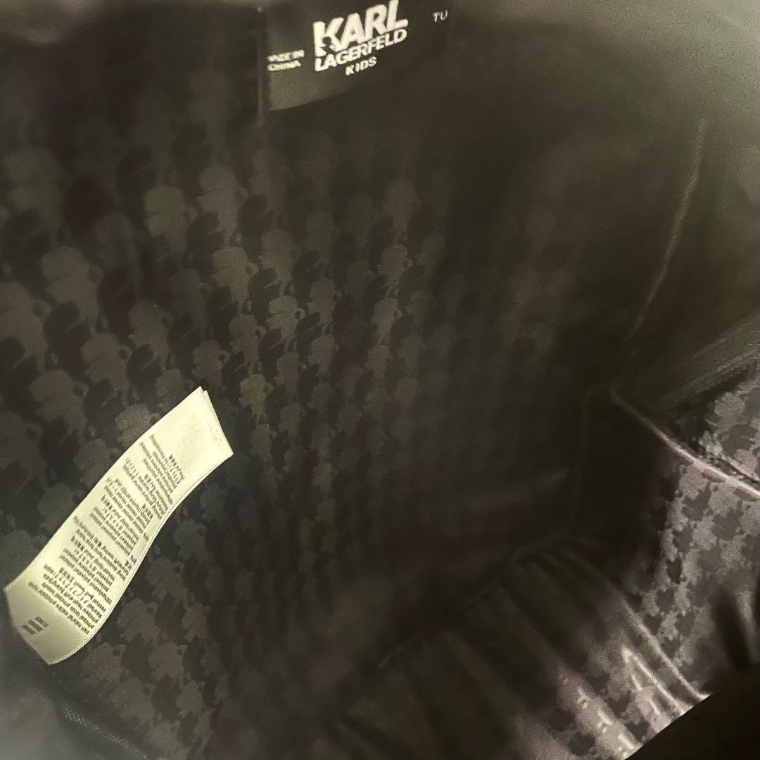 新品未使用《KARL LAGERFELD カールラガーフェルド》リュック白黒