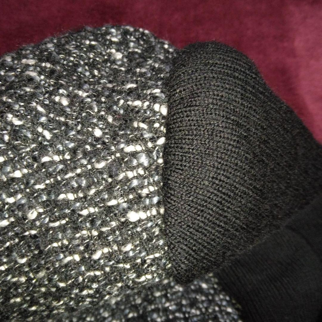 エムズグレイシー膝丈ドッキングワンピースブラック38