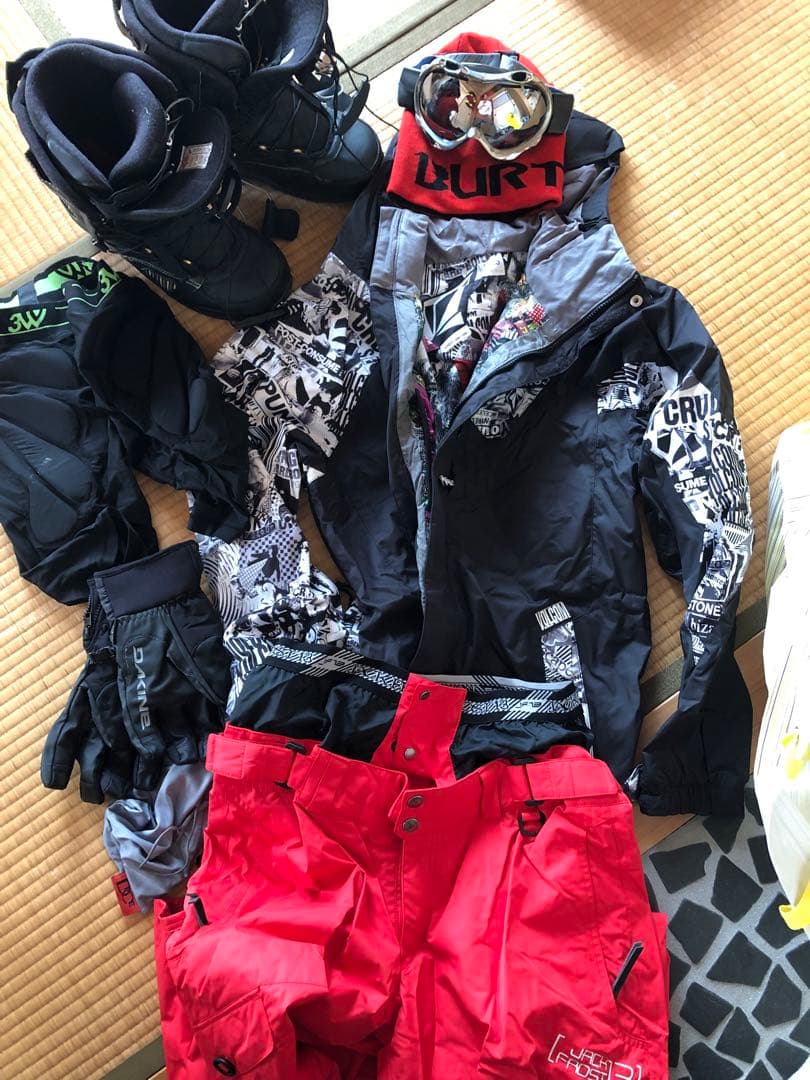 RIDE スノーボードセット VOLCOM BURTON