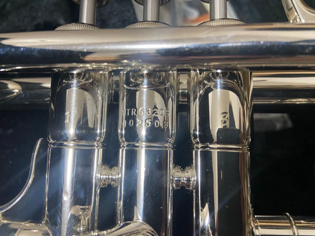 【美品】YAMAHA YTR-6320Sトランペット マウスピース付 調整済