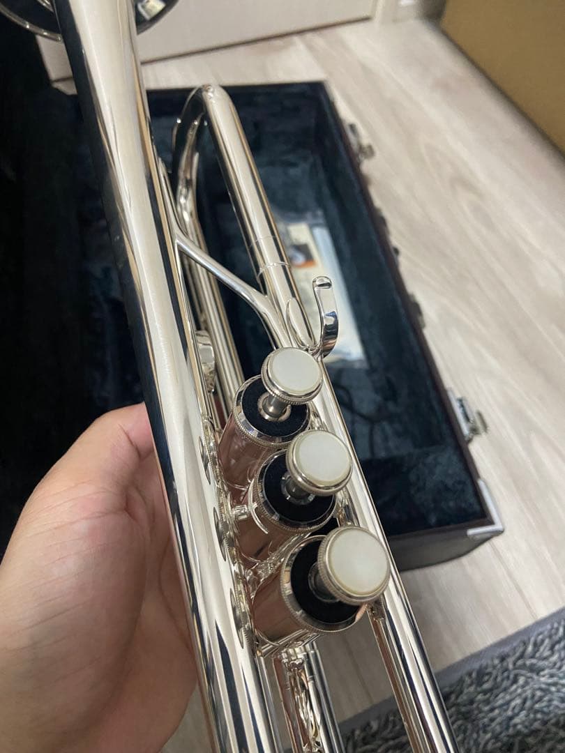 【美品】YAMAHA YTR-6320Sトランペット マウスピース付 調整済