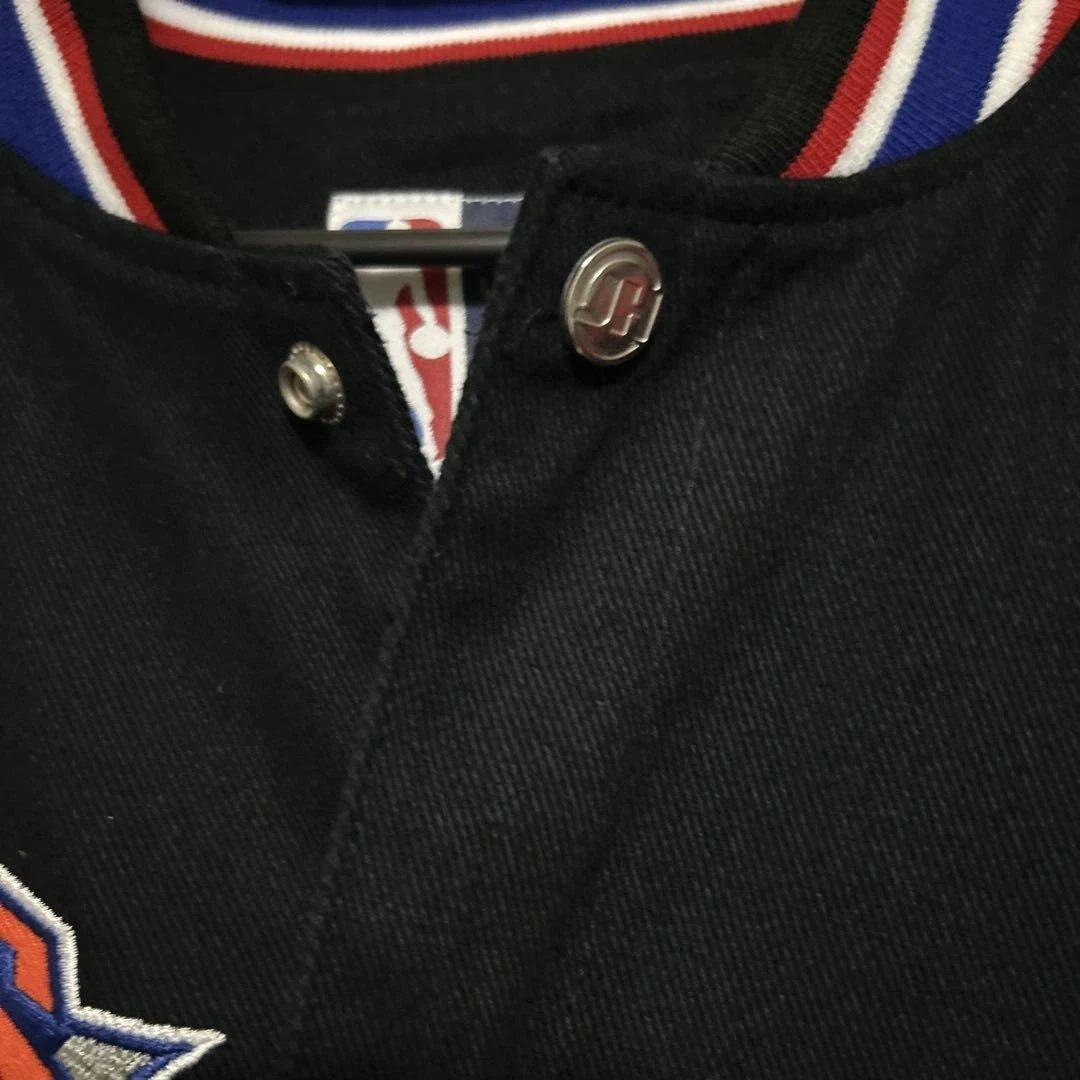 JH Design ×NBA チームロゴ 総柄 スタジアムジャンパー Lサイズ NBA