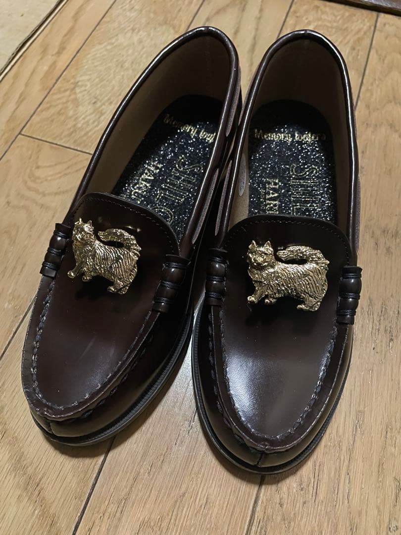 SIIILON HARUTA コラボローファー 猫 ダークブラウン Bella - メルカリ