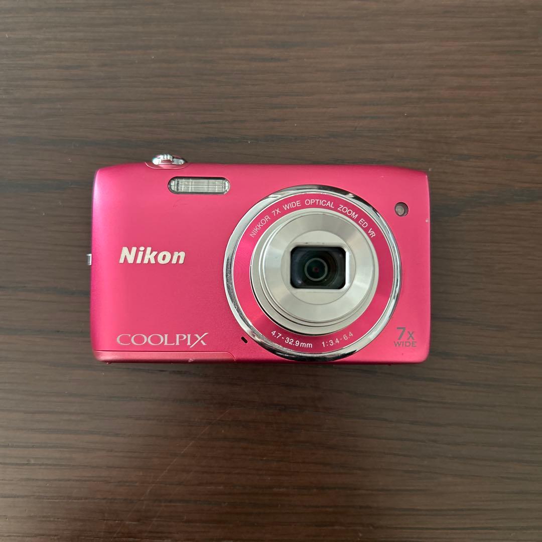 Nikon COOLPIX S3500 デジタルカメラ　ピンク