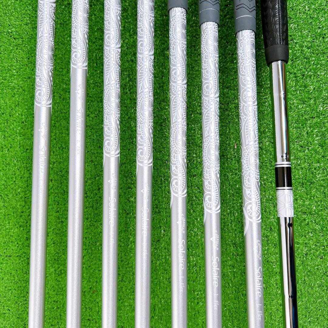 【現行モデル】キャロウェイ ソレイユ レディースクラブセット 8本 L 初心者