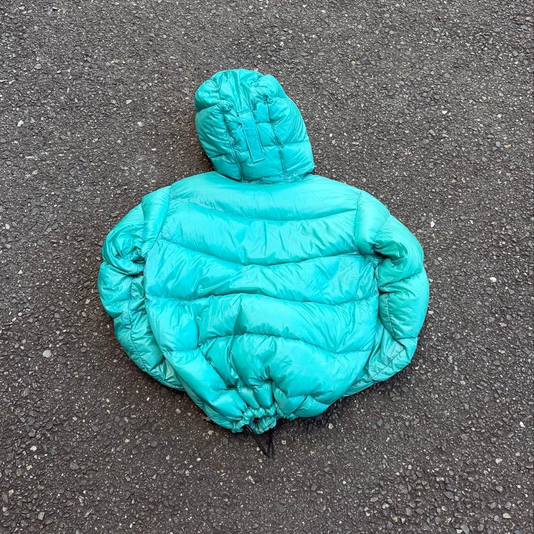 Columbia ダウン アルパイン 短丈 ターコイズ cityboy テック