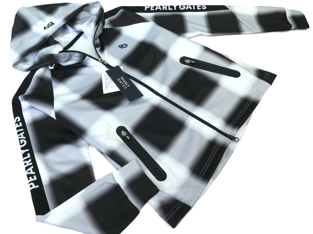 新品●パーリーゲイツ●モノフィラエアクッション　レディース ジップパーカー　S