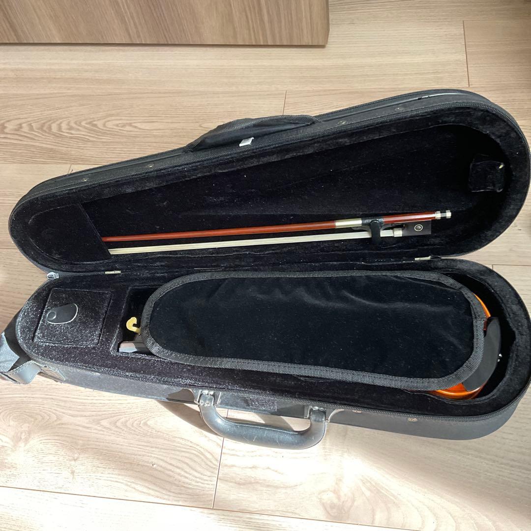 バイオリン 本体 ケース付き　1/16 gragioso 2才用