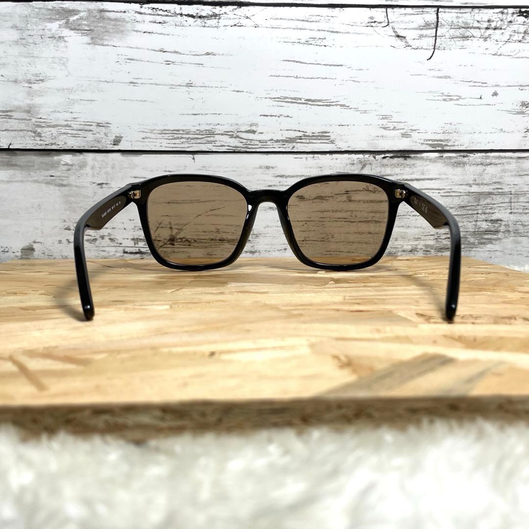 本日最終Ray Banレイバン RB4392D ブラック/ブラウン　ケースセット