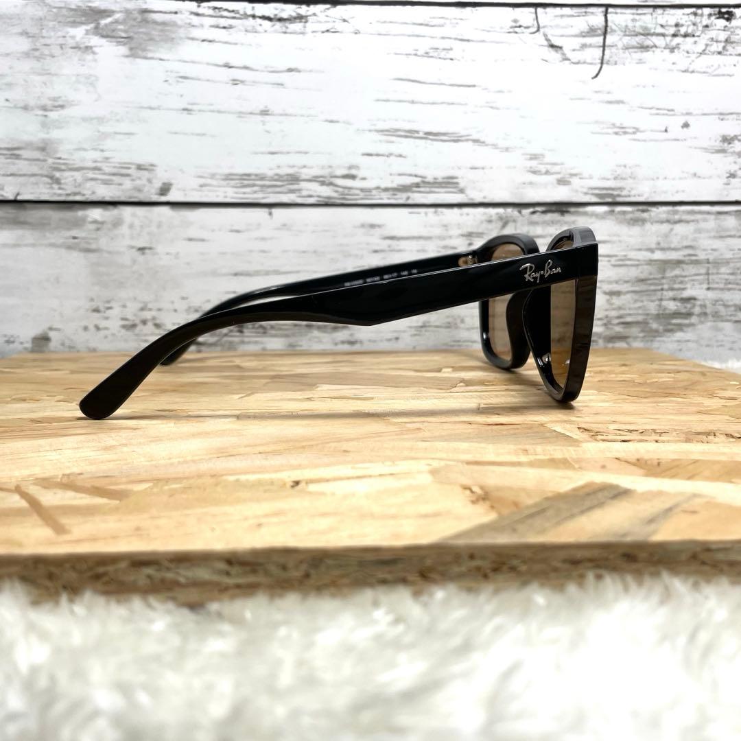本日最終Ray Banレイバン RB4392D ブラック/ブラウン　ケースセット