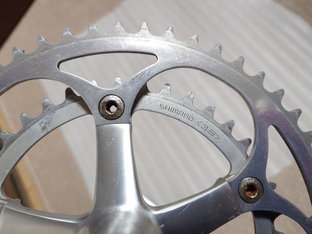 ヴィンテージSHIMANO６００(FC-6207)クランク52/39T170mm