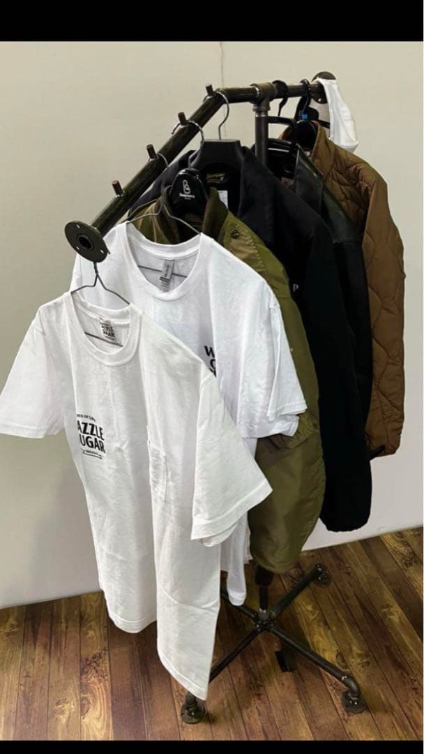 のんちゃん、ハンガーラック、アイアンラック、配管