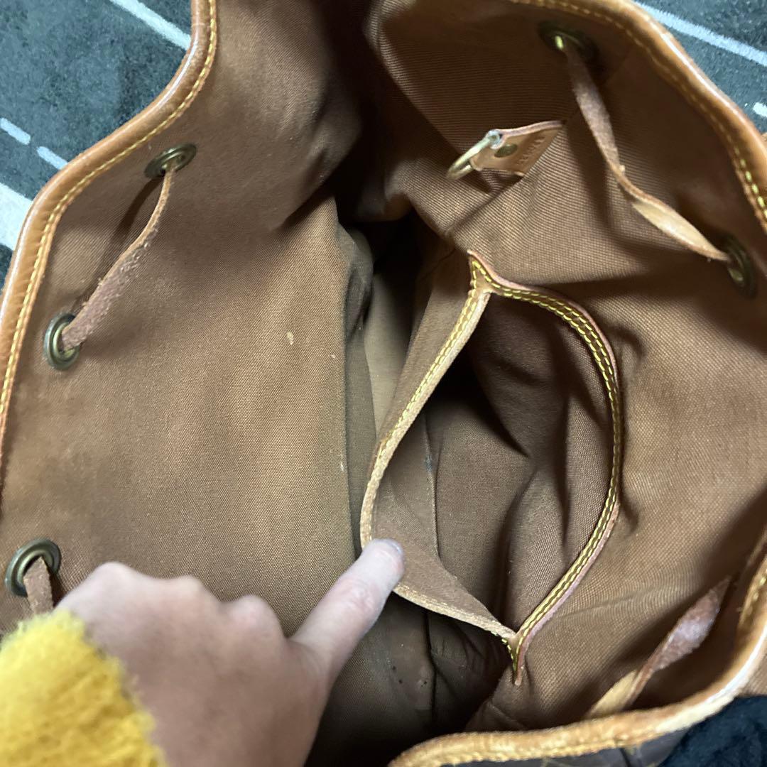 ヴィトン　モノグラムリュックモンスリGM バックパックLouis Vuitton