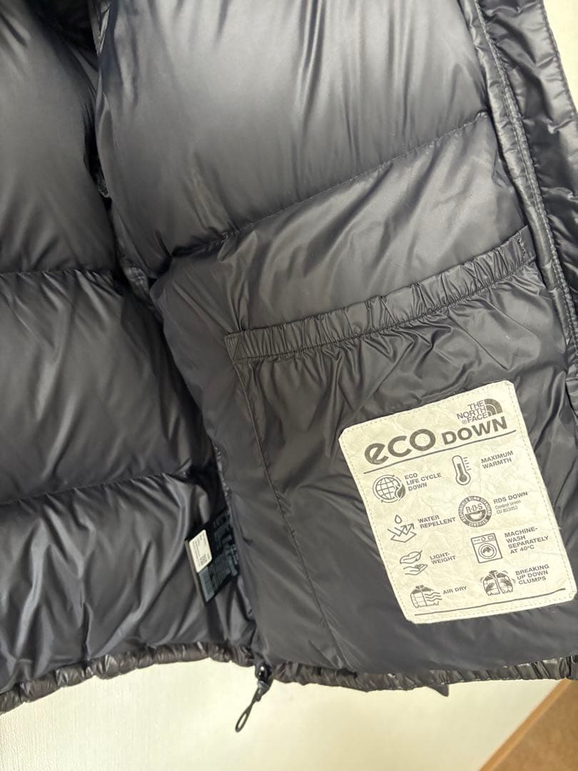 ノースフェイス ヌプシ ダウン L ブラック WHITE LABEL