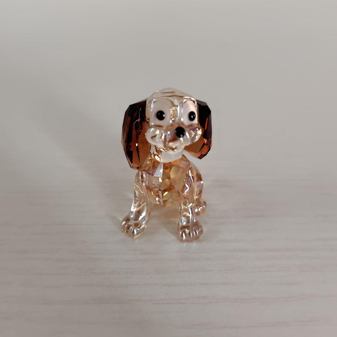 スワロフスキー　Swarovski　Disney　わんわん物語　クリスタルカット