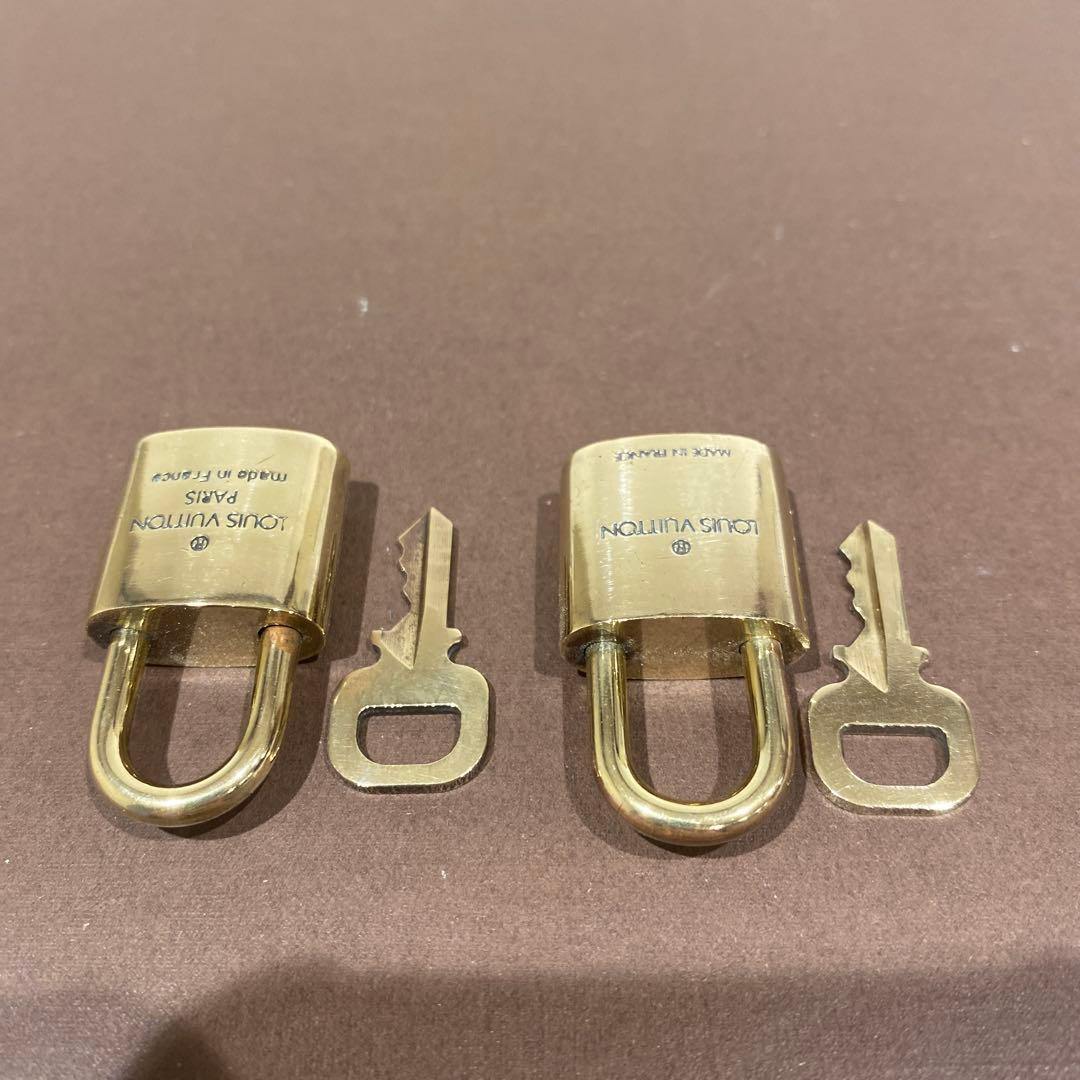 L00124 ルイヴィトン パドロック 10セット カデナ 南京錠 鍵 - メルカリ