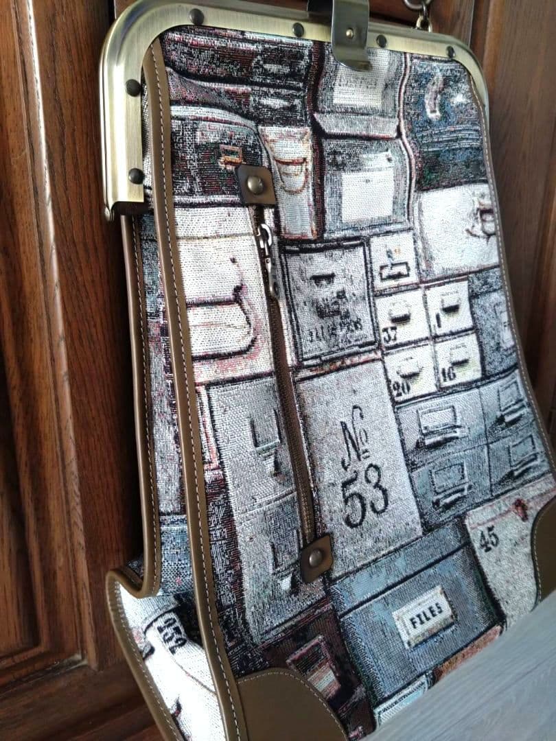 新品★サポネッタ　がま口リュック　ゴブラン