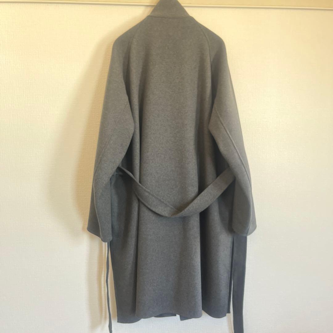 SOEJU グレー スーパー140メルトンバルマカーンコート - メルカリ